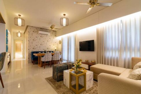 2 BHK 1200 Sq-ft Flat/Apartment For Rent in Bhavyaa Green Luxuria, Jagatpura, Jaipur
