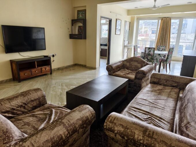 3BHK 3Baths Flats/Apartment for Rent in Unnati Park View Bani Park Jaipur Rajasthan